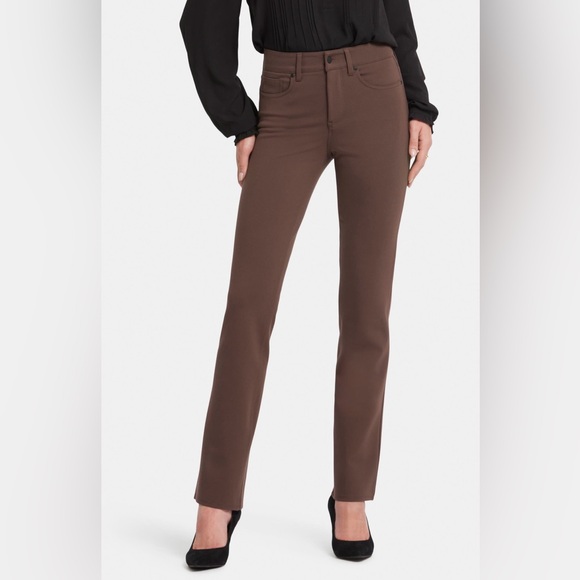 NYDJ Marilyn Straight
Brown Women's Pants 8 - Picture 5 of 6